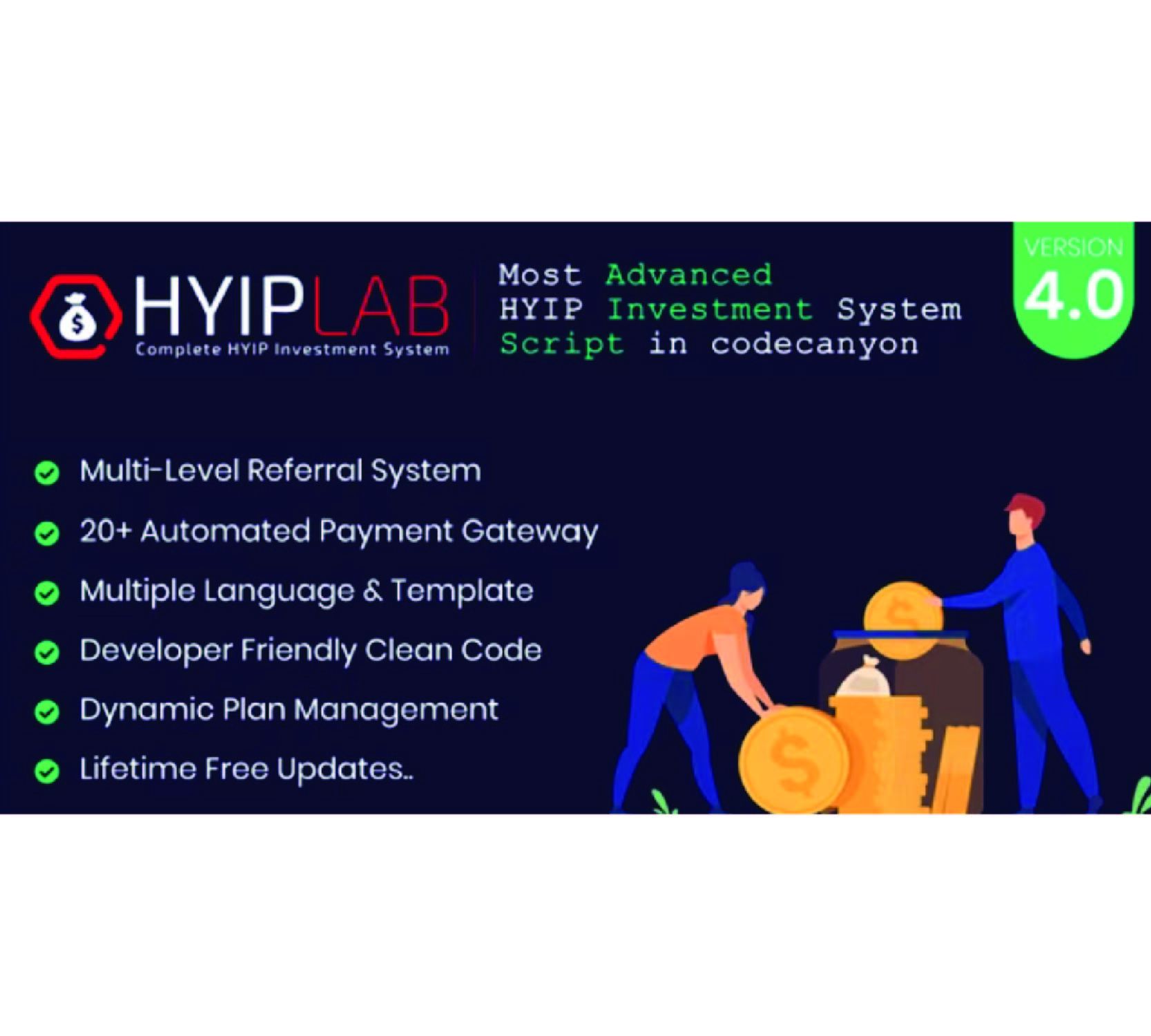 HYIPLAB - 完整的 HYIP 投资系统
